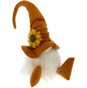 GNOME JEROME BY BOSTON INTERNATIONAL SUNFLOWER HAT GNOME-SO HANDSOME-SALE!!! - Picture 1 of 1