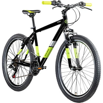 Galano GA260 26" Mountainbike 21 Gang Fahrrad V-Brakes Galano schwarz/grün 46cm