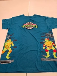 Nickolodeon Teenage Mutant Ninja Turtles Viacom Tshirt XL Embroidered - Picture 1 of 4