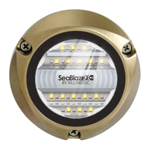 Lumitec SeaBlazeX2 LED Unterwasserleuchte - zweifarbig - weiß/blau [101516] - Bild 1 von 2