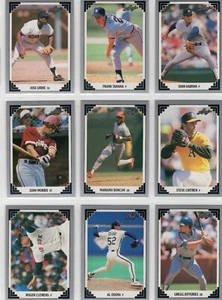 Juegos de equipo de béisbol Leaf 1991 **Elige tu equipo** - Imagen 1 de 27
