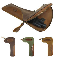 Leather Rifle Bolts Bag Holder Pouch With Name Card Canvas Gun Bolt Holster Case