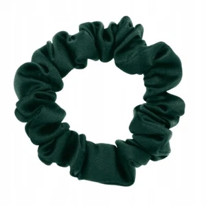 Haargummi Haarband Seiden Scrunchie Damen Gummiband 7 cm breit handgemacht grün - Bild 1 von 2