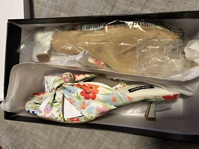 Sandalias de tacón Nine West Dipa talla 8,5 nuevas en caja Foto 1 de 4