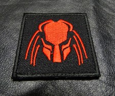 PREDATOR  ALIEN MOVIE ARNOLD ARMY MORALE MILITARY HOOK  PATCH 