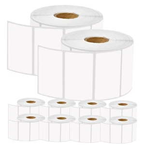 2,25x1,25 etiquetas térmicas directas 1000 para Zebra LP 2824 LP 2844 Eltron ZP450 - Imagen 1 de 34