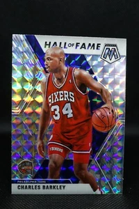 2019-20 Panini Mosaic Hall of Fame Silver Mosaic Prizm Charles Barkley #282 HOF - Picture 1 of 2