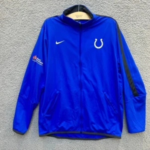 Nike Colts Jacke Methodist Ortho Sports Medicine NFL Full Zip Blau Herren LARGE - Bild 1 von 12