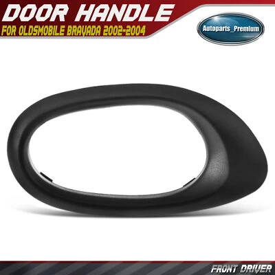 Bisel de manija interior negro texturizado delantero izquierdo para Oldsmobile Bravada 2002-2004 Foto 1 de 4