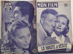 Mein Film Nr. 333 - 1953: La minute de Vérité Jean Gabin Michèle Morgan - Bild 1 von 1