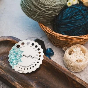 Knitpro Mindful Nadelmaß Sterling versilbertes Metall  36631 - Picture 1 of 4