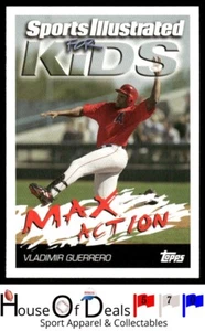 2006 Topps Opening Day #1 Vladimir Guerrero Sports Ill. For Kids Angels Card - Picture 1 of 2