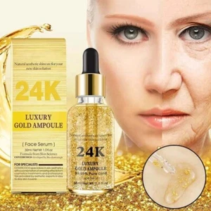 COVERCOCO Gold - Suero faccial de 24 quilates con ácido hialurónico colágeno - Foto 1 di 6