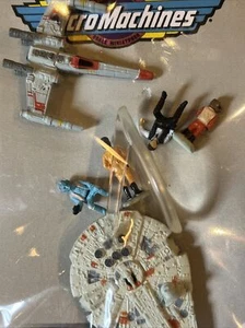 Star Wars Micro Machines Lot Of Ships Vehicles And Figures Cantina Mos Eisley - Picture 1 of 8
