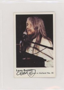 1973 Dutch Gum Serie P - Printed in Holland Leon Russell #35 f5h