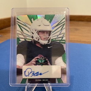 LEAF VALIANT QUINN EWERS RED PRISMATIC AUTO 27/40