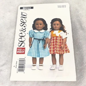 Ropa plisada para muñeca Butterick See & Sew B6313 - Imagen 1 de 3