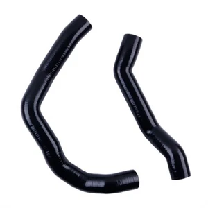 MANGUERA DE SILICONA TURBO INTERCOOLER SUPERIOR PARA ALFA ROMEO 147 156/GT 1.9 JTDM NEGRO - Imagen 1 de 14