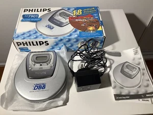 Vintage Philips AZ 7901 Portable CD Player In Box - Picture 1 of 12