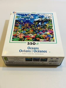 Ceaco 550 Piece Puzzle Oceans Made In USA New Colorful Underwater - Picture 1 of 5