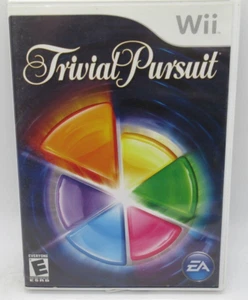 TRIVIAL PURSUIT GAME FOR NINTENDO Wii, GAME DISC, CASE, MANUAL, EA GAMES - Picture 1 of 3