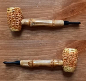 Pipa Missouri Meerschaum Custom Corncob USA pfeife Handmade Pannocchia Pony 12 - Foto 1 di 1
