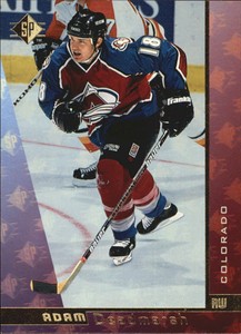1996-97 SP Colorado Avalanche Hockey Card #36 Adam Deadmarsh