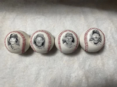 1995 Philadelphia Phillies Legends Set of 4 Photo Balls  - Image 1 of 4