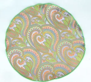 Lord R Colton Masterworks Pocket Round Bolzano Mojito Silk - $75 Retail New - Picture 1 of 2