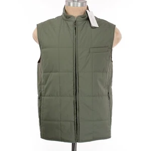 Luciano Barbera NWT Wool/Nylon/Silk Blend Vest/Gilet Sz 50 M Solid Sage Green - Picture 1 of 9