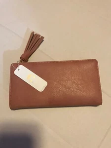 Damen Geldbörse mit Quaste in der Farbe Rosa Neu mit Etikett - Bild 1 von 6