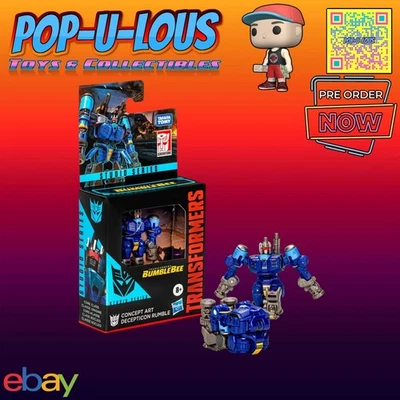 Transformers Studio Series Core Class Bumblebee Rumble Hasbro - Image 1 of 4