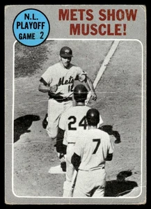 1970 O-Pee-Chee N.L Playoff Game 2 - Mets Show Muscle! #196 - Picture 1 of 2