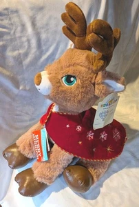 NUEVO CON ETIQUETAS NUEVO Build a Bear Workshop Santa Reindeer 19 con capa Merry Mission - Imagen 1 de 23