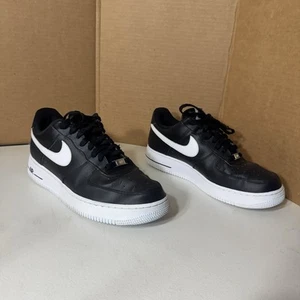 Nike Air Force 1 '07 Low 2019 AN20, Size 11, Black/White, CJ0952 001 - Picture 1 of 13