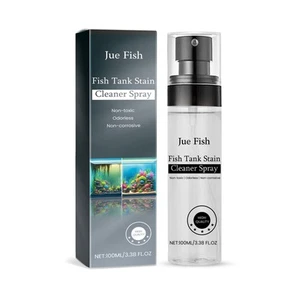 Jue-Fish Tank Stain Cleaning Spray - Remove Stains, Residue-Free & Safe for Fish - Picture 1 of 6