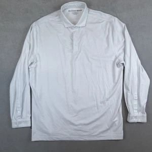 Polo Mizzen + Principal Para Hombre XL Ajuste Rayas Manga Larga Usado en Excelente Condición - Imagen 1 de 8