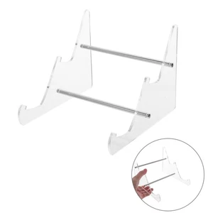 Transparent Acryl Tastatur Halter Computer Ständer für Schreibtisch Schreibtisch Tablett - Bild 1 von 12
