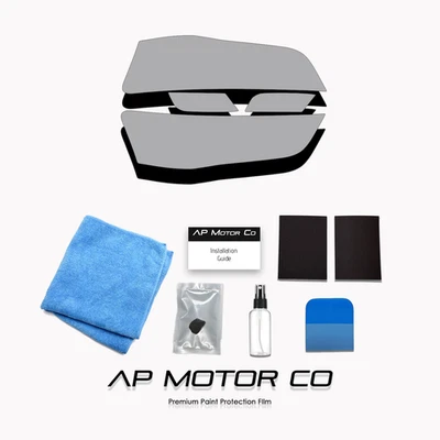 Подходит для Audi A4 2013-2015 PPF комплект для восстановления фар предварительно нарезанный - Изображение 1 из 4