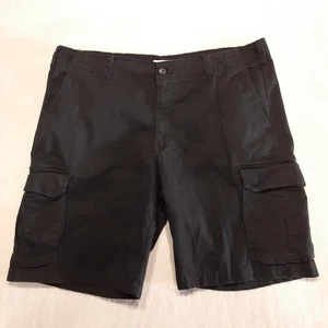 Goodfellow Cargo Shorts Sz.42/Black/Outdoor/10" Inseam Casual Cotton Spandex - Picture 1 of 8