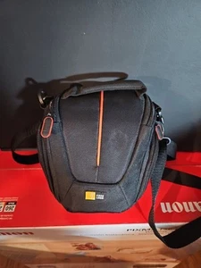 Funda para cámara Case Logic SLR (negra) grande con correa para el hombro funda para cinturón - Imagen 1 de 3