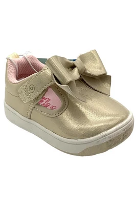 Stride Rite 360 Toddler Girl's Kamila Mary Jane Flat Champagne Gold - Image 1 of 3