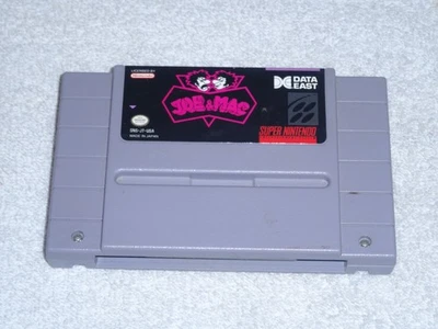 Joe & Mac Super Nintendo Entertainment System 1992 SNES VIDEO GAME TESTED WORKS! - Image 1 of 4