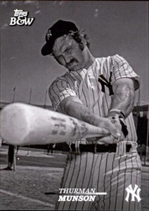 2024 Topps B&W Topps Vault SP Thurman Munson New York Yankees #107 - Picture 1 of 2