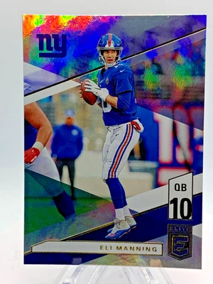 2019 Panini Donruss Elite - Eli Manning #78 - Image 1 of 2