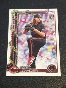 2025 Topps Holiday - Rhett Lowder #H104 (RC) - Picture 1 of 2
