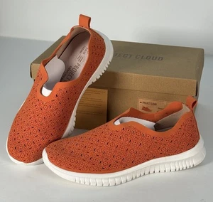 Project Cloud Orchid Slip On Platform Sneaker Loafer, Sz 7, Coral Excellent Cond - Picture 1 of 17