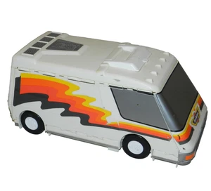 Casa rodante Micro Machines vintage 1991 Galoob Super City Van cámper juego desplegable - Imagen 1 de 19