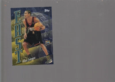 1998-99 Topps East/West Allen Iverson Gary Payton #EW9 HOF - Image 1 of 2