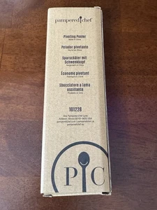 Pampered Chef Pivoting Peeler New In Box Potato Peeler New 101228 Peels Peaches - Picture 1 of 2